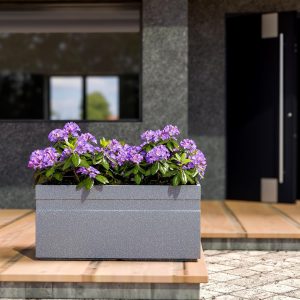 24 inch rectangle pots for plants